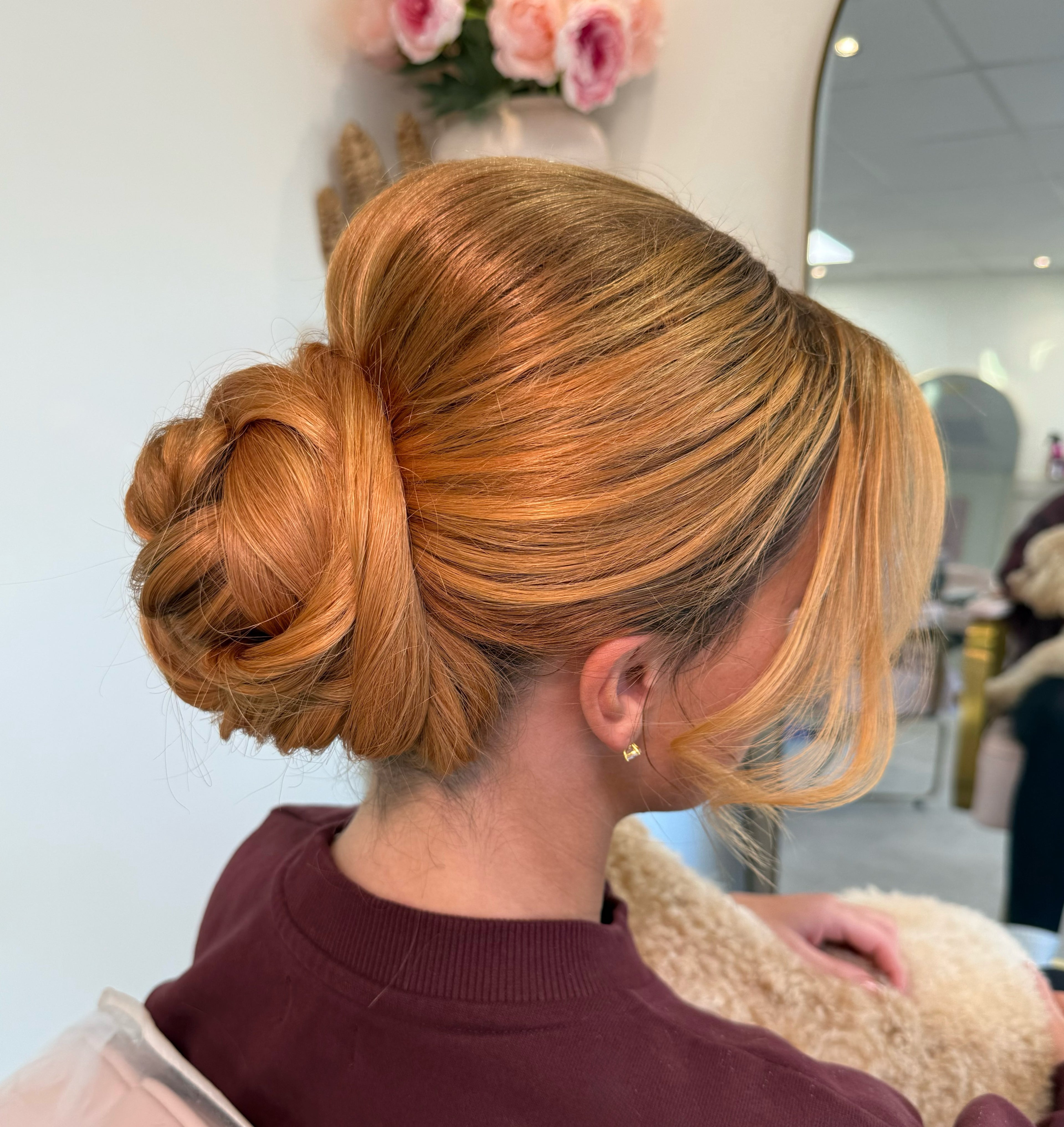 Low Bridal Bun